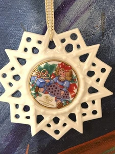 Hutschenreuther-Porzellan, Schmuckstern, Star Ornament, Biskuitporzellan - Picture 1 of 7