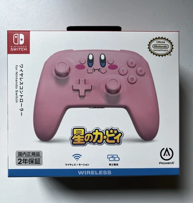 Kirby's Dream Land Nintendo Switch Wireless Controller NSGP0348JP-01 2024 Kirby - Image 1 of 4