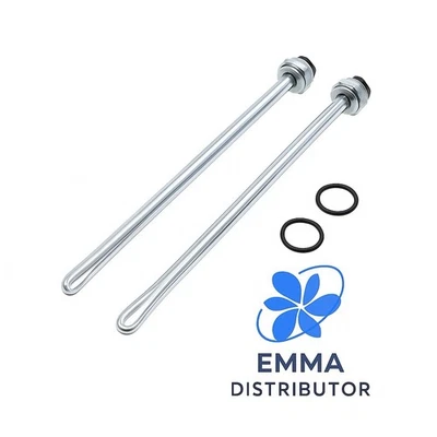  2 ELEMENTOS DE COBRE 4500 VATIOS 240 VOLTIOS CALENTADOR DE AGUA CALEFACCIÓN 13 1/2 pulgadas Foto 1 de 4