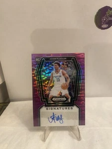 2024 Panini Prizm Draft Picks #S-FLG Adam Flagler Auto /15 - Picture 1 of 2