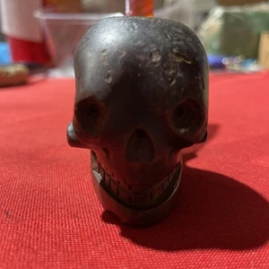Skull Pipe. Hand Carved - Picture 1 of 17