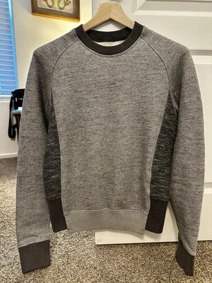 Maison Margiela Grey Color Block Sweatshirt/Sweater Men Size S (46) - Image 1 of 4