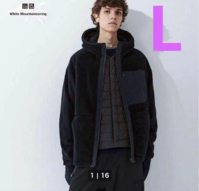 Редкая флисовая парка на молнии черная L новый нераспечатанный товар - Изображение 1 из 2