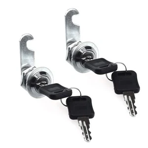 Cabinet Cam Lock Set Cylinder Drawer Locks with Keys for Securing File Drawer... - Picture 1 of 4