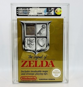 The Legend of Zelda (NES) &ndash; European Version &ndash; VGA 85+ NM+ Qualified