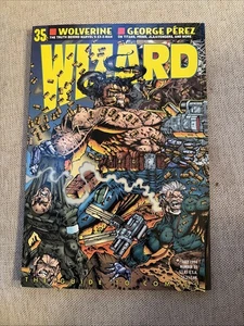 Wizard Magazine #35 luglio 1994 Wolverine George Perez - Foto 1 di 5