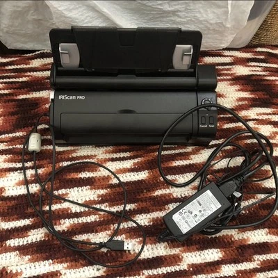 I.R.I.S IRIScan Pro Cloud Sheetfed Color Document Scanner Windows Mac OS - Image 1 of 3