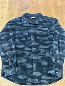 Columbia Button Down Camouflage Fleece XL Hemd Herren  - Bild 1 von 6