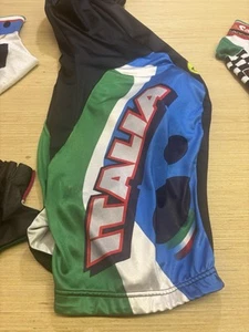 Castelli Cycling ITALIA Bib Padded Athletic Performance Shorts XL To XXL Italy - Picture 1 of 23