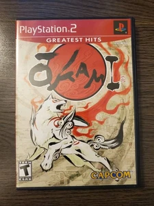 Okami (Sony PlayStation 2, PS2, 2006) CIB Complete with Manual - Picture 1 of 3