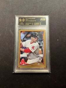 Actualización Topps 2014 Mookie Betts Gold RC/2014 FCG 9 Red Sox Dodgers #US-26 - Imagen 1 de 2