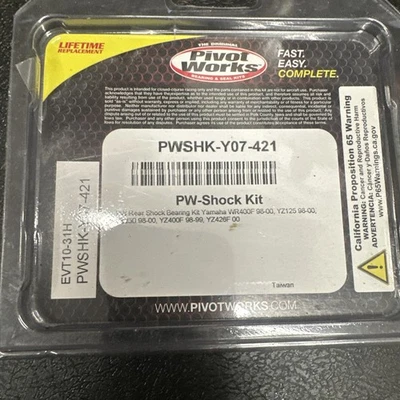 Nuevo kit de amortiguador Pivot Works PWSHK-Y07-421 para Yamaha YZ250, Yz125. 98-2000. Foto 1 de 4
