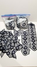 LOT of 128 US Military Air Force Patches - Various Ranks