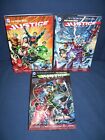 The Justice League New 52 Hardcover Graphic Novel Lot #1, #2 and #3 Used DC 