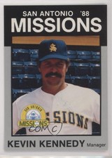 1988 Best San Antonio Missions Platinum Kevin Kennedy #23