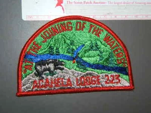 Boy Scout OA 223 Acahela odd-shape H-4744T - Picture 1 of 1