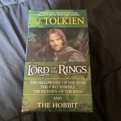 Lord Of The Rings Boxed Set 2001 Movie Edition Paperbacks J R R Tolkien - Image 1 of 4