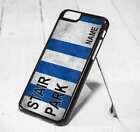 Stranraer, Personalised Phone Case - Bar Scarf Style - Hard Plastic Case