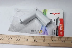 Legrand Wiremold On-Wall Wiring 90-Deg Flat Elbow Metal White BWH6 - Picture 1 of 3