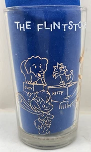 Hanna-Barbera Productions The Flintstones - Bedrock Pet Show Glass - Picture 1 of 4