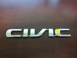 Honda Rear Trunk "Civic" 6" Emblem - Picture 1 of 3