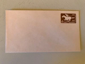 US Stamps SC# U543 Pony Express Rider 4c  envelope  MNH 1960 - Picture 1 of 3