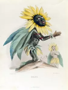 13415.Decoration Poster.Home Wall interior art design.Sunflower people praying - Picture 1 of 1