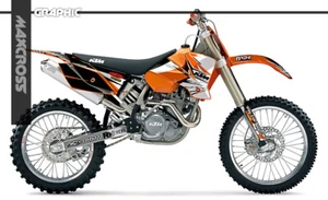 MAXCROSS GRAPHIC KIT FOR EXC XCW SX SXF four stroke and two stroke ENDURO MX SP1 - Picture 1 of 3