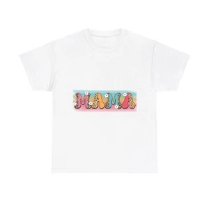 MAMA T-Shirt | Mom Mother Mum Family Parent Dearest Mothers Unisex Softstyle Tee - Picture 1 of 21