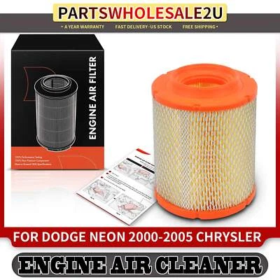 Engine Air Filter for Dodge Neon 00-05 Chrysler Neon 00-02 Plymouth Neon 00-01 - Image 1 of 4
