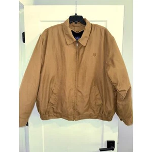 Turnbury Brown Zip Up Coat With Removable Wool Lining Men’s 2XL - Picture 1 of 9