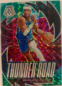 SHAI GILGEOUS-ALEXANDER 2023-24 MOSAICO TRUENO CARRETERA GREEN PRIZM - Imagen 1 de 1