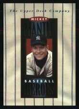 Mickey Mantle/Header Card 1994 Upper Deck Mantle Heroes #NNO Baseball Card