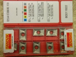 x10 Sandvik R215.44-15T308M-WL H13A carbide inserts grooving parting new