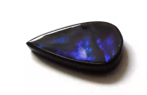 9.95 Ct Natural Canadian Ammolite Cabochon Loose Gemstone 21.2X11X4.5MM JC53 - Picture 1 of 4