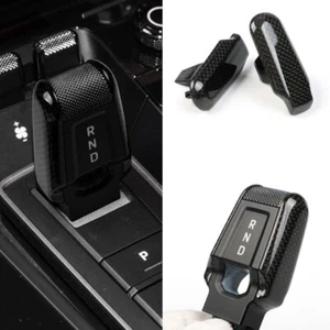 Real Carbon Fiber Console Gear Shift Knob Cover Trim for Porsche 911 992 2019-23 - Picture 1 of 9