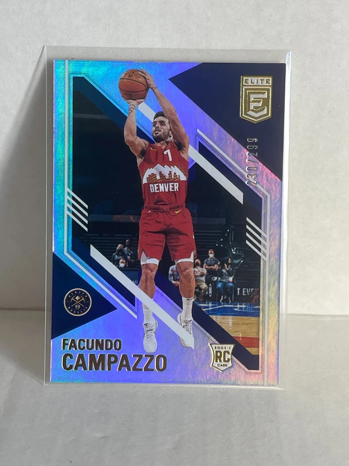 2020-21 Panini Elite  RC /299 ROOKIE FACUNDO CAMPAZZO - Image 1 of 1