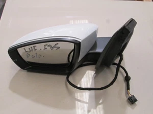 Genuine 2017 VW POLO 66TSI TRENDLINE 2014~on Passenger Side Wing Mirror White - Picture 1 of 11