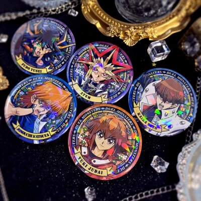 Yu-Gi-Oh! Colección Anime Moda Pin Botón Itabag Insignia Cosplay Regalo 58mm Foto 1 de 4