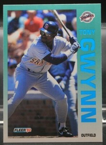 Tony Gwynn (Padres/HOF) - 1992 Fleer #605