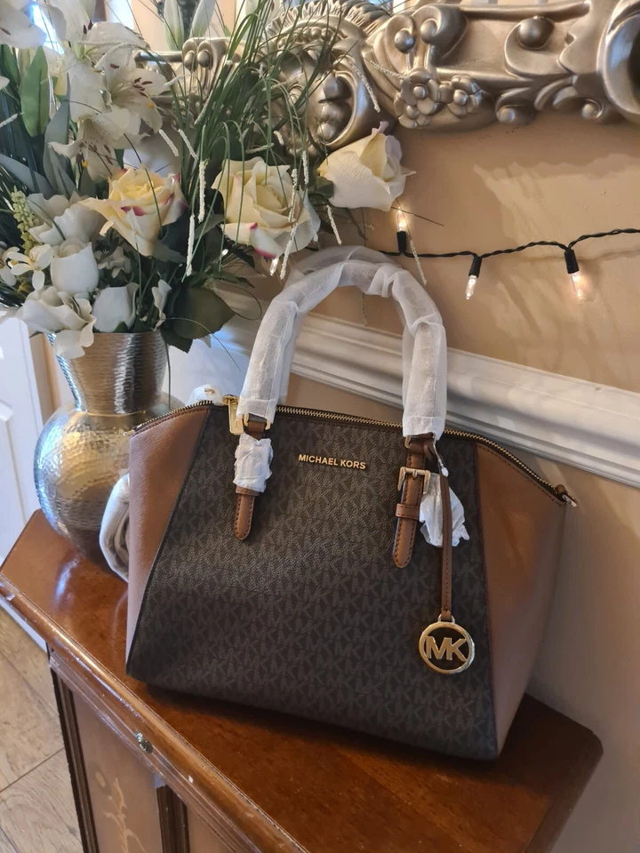 Michael Kors Brown Signature Ciara Bag "BNWT" - Image 1 of 4