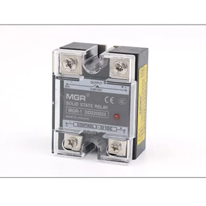 SSR Solid State Relay Module 10-100 amp DC-DC 3-32V DC to 5-220V DC Heat Sink - Picture 1 of 14