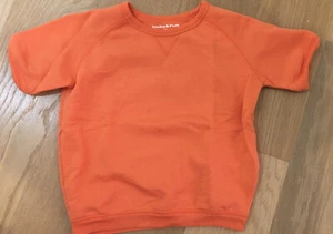misha and puff orange sweatshirt size 7/8 - Picture 1 of 1