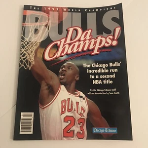 Die Weltmeister von 1992 BULLS Da Champs! Chicago Tribune Michael Jordan Cover. - Bild 1 von 2