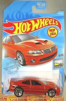 Pontiac GTO 2021 Hot Wheels #87 nuevo de fábrica 5/10 '06 naranja quemado con cromo 5 velocidades Foto 1 de 4