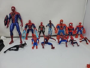 Hasbro Marvel Spider-Man Lot Of 13 Action Figures, Mixed Lot - Picture 1 of 12