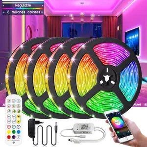 LED Stripe Streifen RGB 5050 SMD Band Leiste Licht Leuchte Lichterkette 1m-30m - Bild 1 von 13