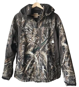 Red Head Realtree Max 5 Fleece Lined Heavy Pullover Camo Hunting Jacket Men Sz L - Picture 1 of 17