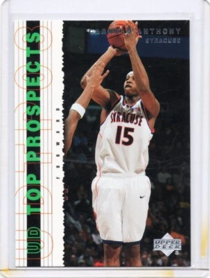 Carmelo Anthony 2003-04 Upper Deck UD Top Prospects - #5  (RC) - Image 1 of 2