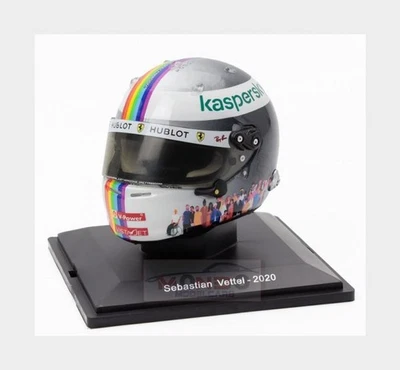 1:5 EDICOLA Helmet F1 Casco Sebastian Vettel #5 3Rd Turkish Gp 2020 HELFE77 Mode - Image 1 of 2